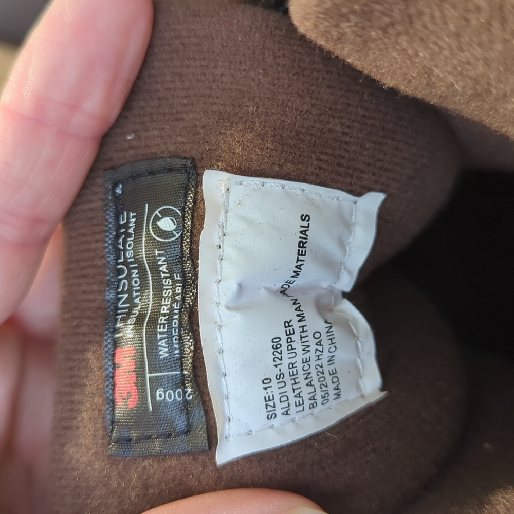 Adventuridge Work Boot Size 10 Insulated And Wate… - image 6